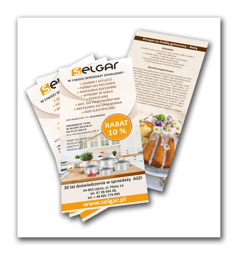 SELGAR - ulotka reklamowa