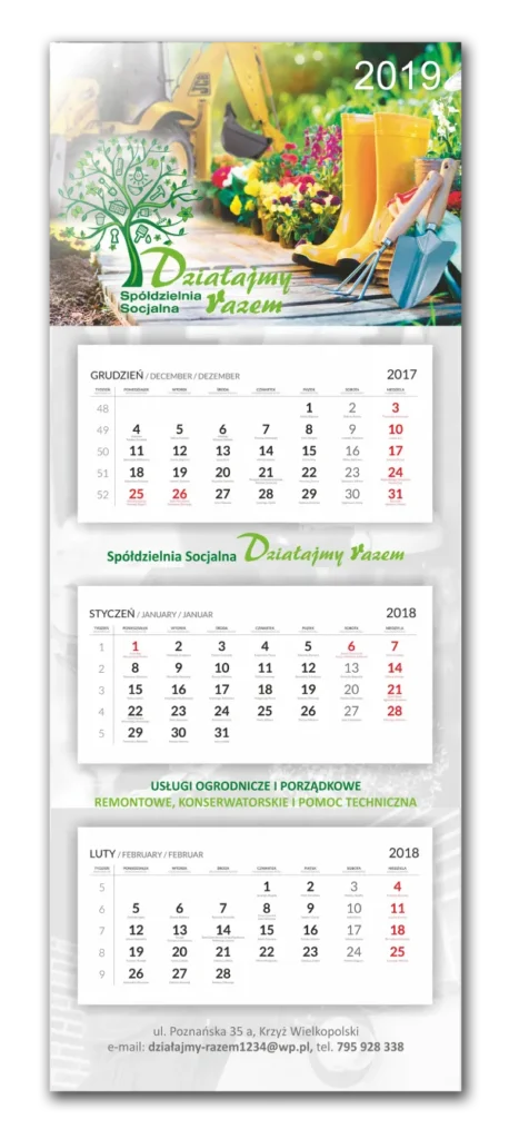 Działajmy Razem - kalendarz