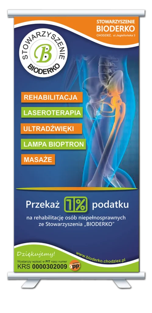 Rollup dla Stowarzyszenia Bioderko