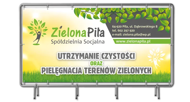 Baner Zielona Piła